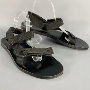 BARNEYS Size 10 Black Strap Sandals